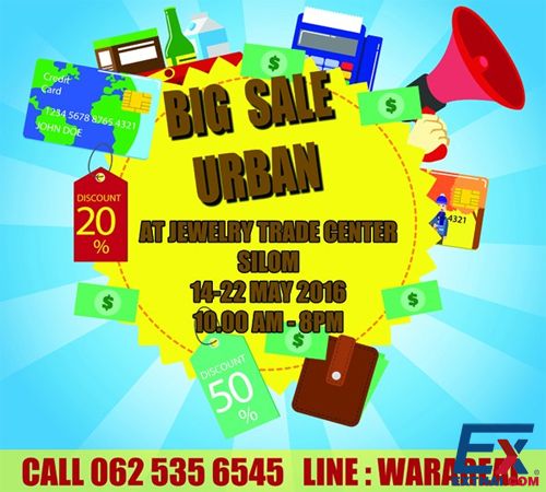  2016年5月14日-22日 Big sale urban